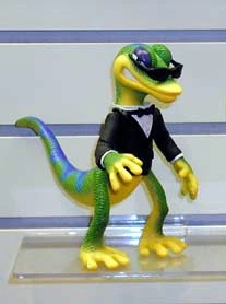 Secret Agent Gex action figure