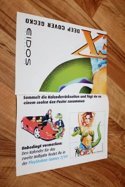 The Gex poster inside
