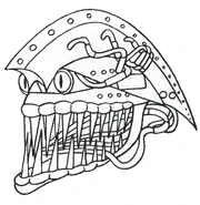 Rez's Head from How To Draw book