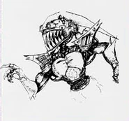 Concept art of Rez as seen in Gex: Enter The Gecko