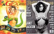 Comparison between the Agent Xtra poster and the Janet Jackson Rolling Stone cover