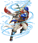 His special attack art in Heroes.