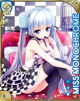 Miss Monochrome Stock (SSR) Card