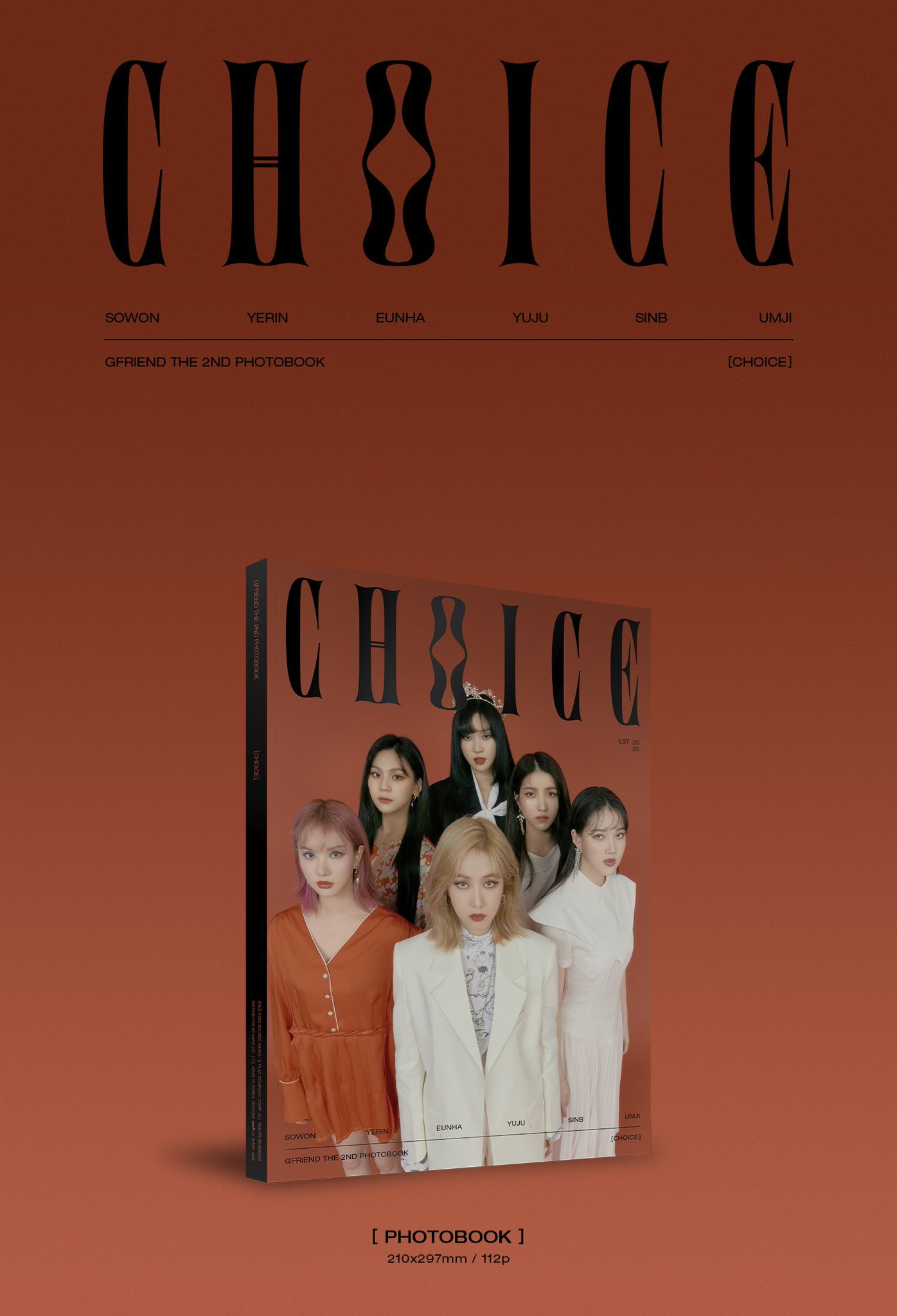 GFRIEND 2nd PHOTOBOOK 「CHOICE」 写真集 2nd Photobook 'Choice' | GFriend Wiki | Fandom