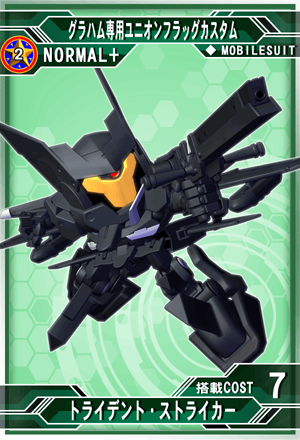 グラハム専用ユニオンフラッグカスタム | SD高达G世纪：Frontier
