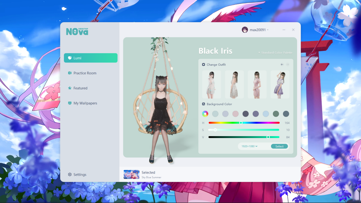 Hoyo Official live wallpaper app (Nova Desktop) just released a Shenhe live  wallpaper : r/ShenheMains