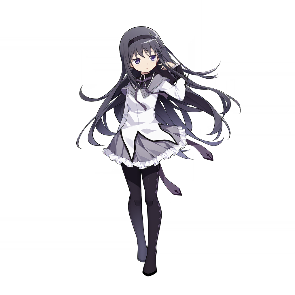 Homura Akemi Anime Konata Izumi Otaku Lucky Star, Anime, purple, game,  black Hair png | PNGWing
