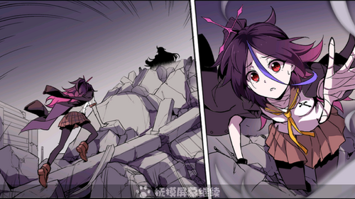 Kyuusyou trying to reach God Kiana