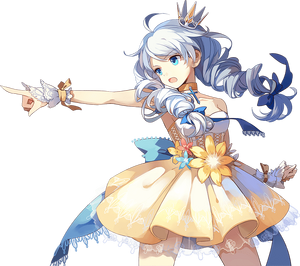 Kiana Kaslana using Kiana's Dress