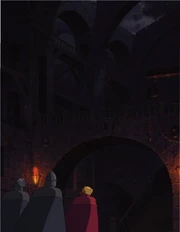 Im Schloss des Feindes.