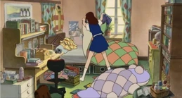 Harus Zimmer ist unordentlich.