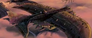 Die Bomber wurden zu Flugzeugen weiterentwickelt.