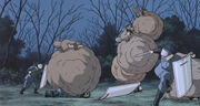 Pom-poko-gontas-schlacht