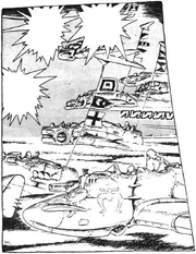 Gunship-Jagdflugzeuge aus entlegenen Regionen treffen sich zum Angriff auf Doruk.