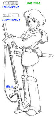 Nausicaä-manga-long-rifle