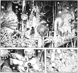 Nausicaä-manga-v1-sammeln