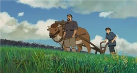 Erdsee-feldarbeit.jpg (19 KB) Ein Ochse