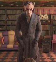 Mandrakus führt ein ernstes Gespräch mit Aya.