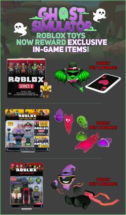 Roblox Action Collection - Ghost Simulator Game Pack [Includes Exclusive  Virtual Item]