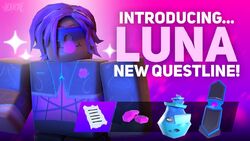 3 Personagens Roblox Ghost Simulator Luna Bloxbite + Mystery