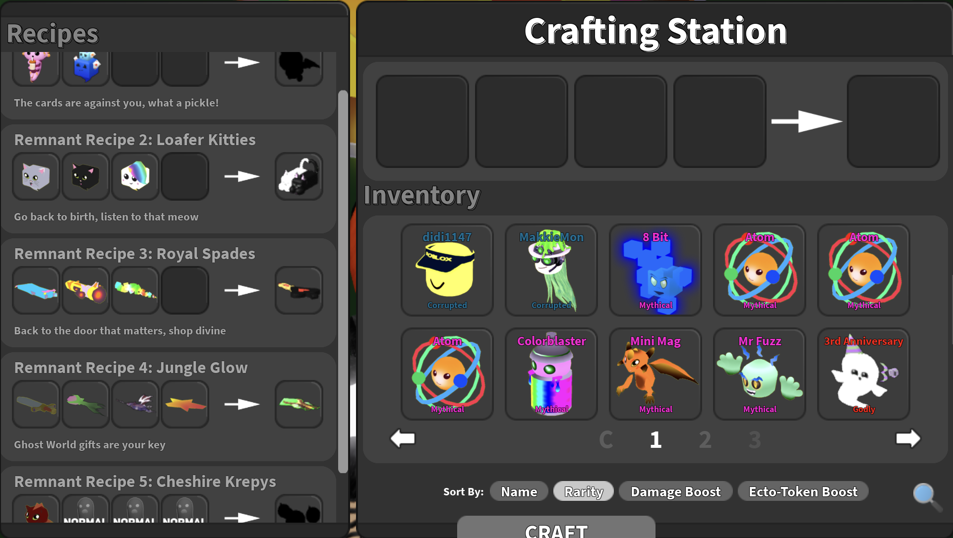 Pet Crafting Simulator  Roblox Game - Rolimon's