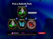 Rebirth Options (Divine Reward)