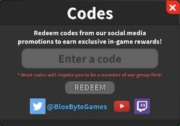 Roblox game codes for all top Experiences