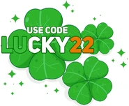 Code LUCKY22