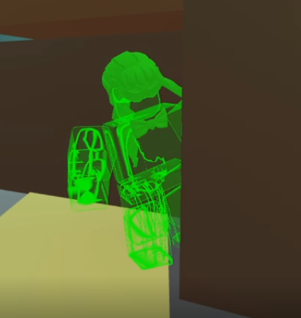 Green Hologram Npcs Ghost Simulator Roblox Wiki Fandom - green particle roblox