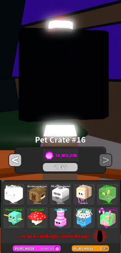 🤖 NEW CODE and GETTING STAR BEAM GODLY PET FROM VOID PET CRATE