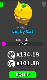 Lucky Cat (Pet) | Ghost Simulator Roblox Wiki | Fandom