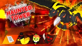 Tower in the background