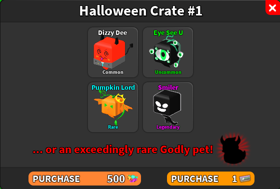 😱This *SECRET HALLOWEEN CODE*🍬GIVES FREE HALLOWEEN PETS in Pet Simulator X  