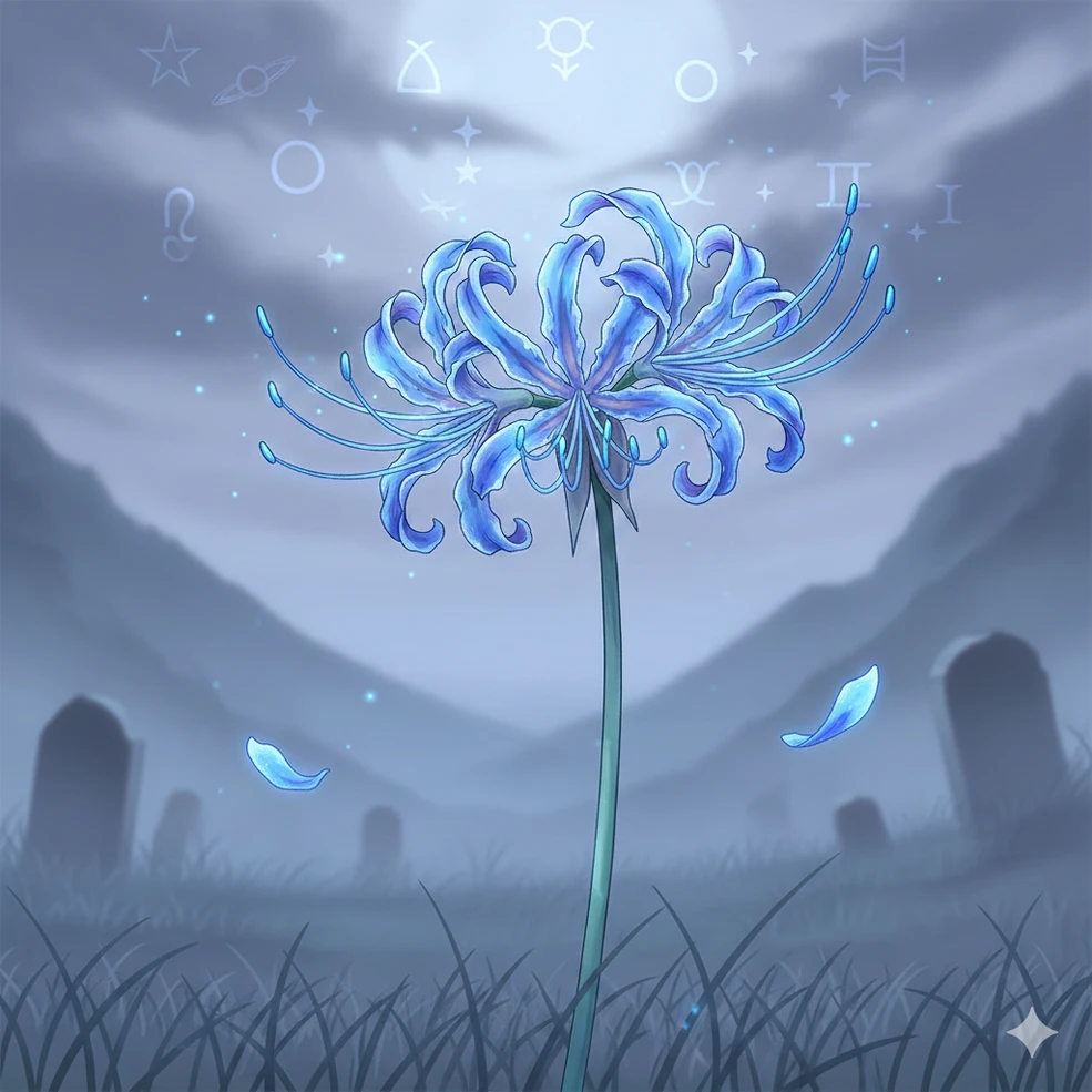 Blue Spider Lily | GhostAlleyCat Wiki | Fandom