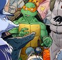 As seen on Teenage Mutant Ninja Turtles/Ghostbusters Volume 2 Issue #4 Cover A