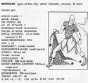 Marduk from Dungeons & Dragons manual Deities & Demigods