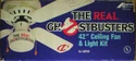 The Real Ghostbusters 42" Ceiling Fan & Light Kit