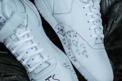 スニーカー Reebok Ex-O-Fit Clean Hi Bait x Ghostbusters xStrangerThings New Reebok Ex-O-Fit Clean Vintage BAIT X Stranger Things X