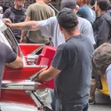 Lafayette Street filming on June 13, 2023 (Credit: Renato Uriel Di Marcantonio)