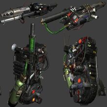 Proton Pack Realistic Version Ghostbusters Wiki Fandom