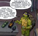Non-Canon Cameo in Teenage Mutant Ninja Turtles/Ghostbusters Volume 2 Issue #1