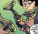 Modified thrower seen in Ghostbusters: Back in Town Issue #3