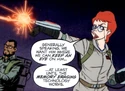 As seen in Ghostbusters Crossing Over Issue #5