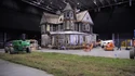 Farmhouse set on soundstage, seen in B-Roll released 10/7/2021