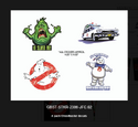 4 Pack Ghostbusters Decals Promo Image (2015)