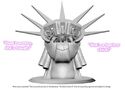 Preview of Lady Liberty mini, back, on May 3, 2016