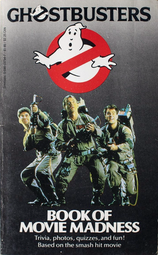 GhostbustersScholasticBookOfMovieMadnesscover