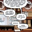 Reference seen in Ghostbusters Crossing Over Issue #8