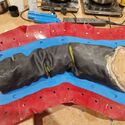 Jacket moulding stage two of frozen adventurer (Credit: Alex Vlcek)