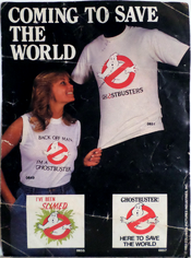 1985GhostbustersTShirtStickersAndButtonsAdvertismentSc01